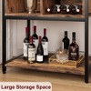Bakers Rack for Kitchen, Kitchen Microwave Stand - 2 of 4