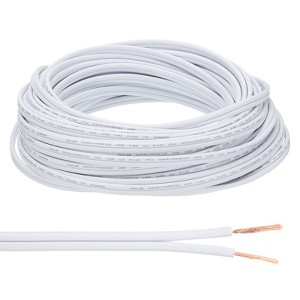 Unique Bargains SPT-2 Lamp Cord Insulated Conductor 18/2 PVC Covered Wires - 1 of 4