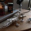SCS Direct Crocodile Skeleton Decor (2 Pk) 20" Long - Weather Resistant for Indoor Outdoor Use- Animal Decor for Classrooms, Science & More - 4 of 4