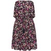 Women's Floral Print Strapless Dress - LASCANA - 4 of 4