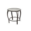 COWLOWN Gray 3-Piece Outdoor Rocking Patio Set, Rattan Bistro Conversation Set with Cushions and Coffee Table for Balcony, Garden, or Poolside - 3 of 4