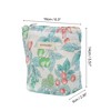 Unique Bargains Convenient Flower Fruit Handheld Makeup Bag 1 Pc - 2 of 4