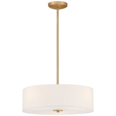 Access Lighting Mid Town 3 - Light Pendant in  Antique Brushed Brass
