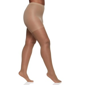 Berkshire Queen Silky Sheer Support Pantyhose with Sandalfoot Toe - 4417 - 1 of 1