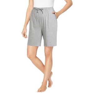 Dreams & Co. Print Pajama Shorts - 1 of 4