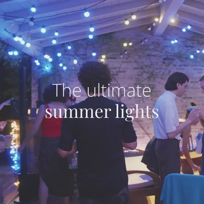 Twinkly 33ft Multicolor Outdoor Festoon LED String Lights