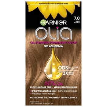Garnier Olia Oil Permanent Hair Color - 7.0 Dark Blonde - 1 kit  - 6.3 fl oz