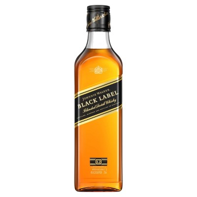 Johnnie Walker Black Label Scotch Whisky - 375ml Bottle
