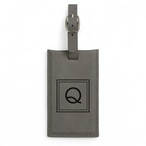 Personalization Mall Leatherette Luggage Tag - 1 of 3