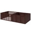 81'' Large Dog Whelping Box with Removable Doors and Two Rooms Indoor Puppy Pen for Large Breed Dogs - LAOTIES - 4 of 4