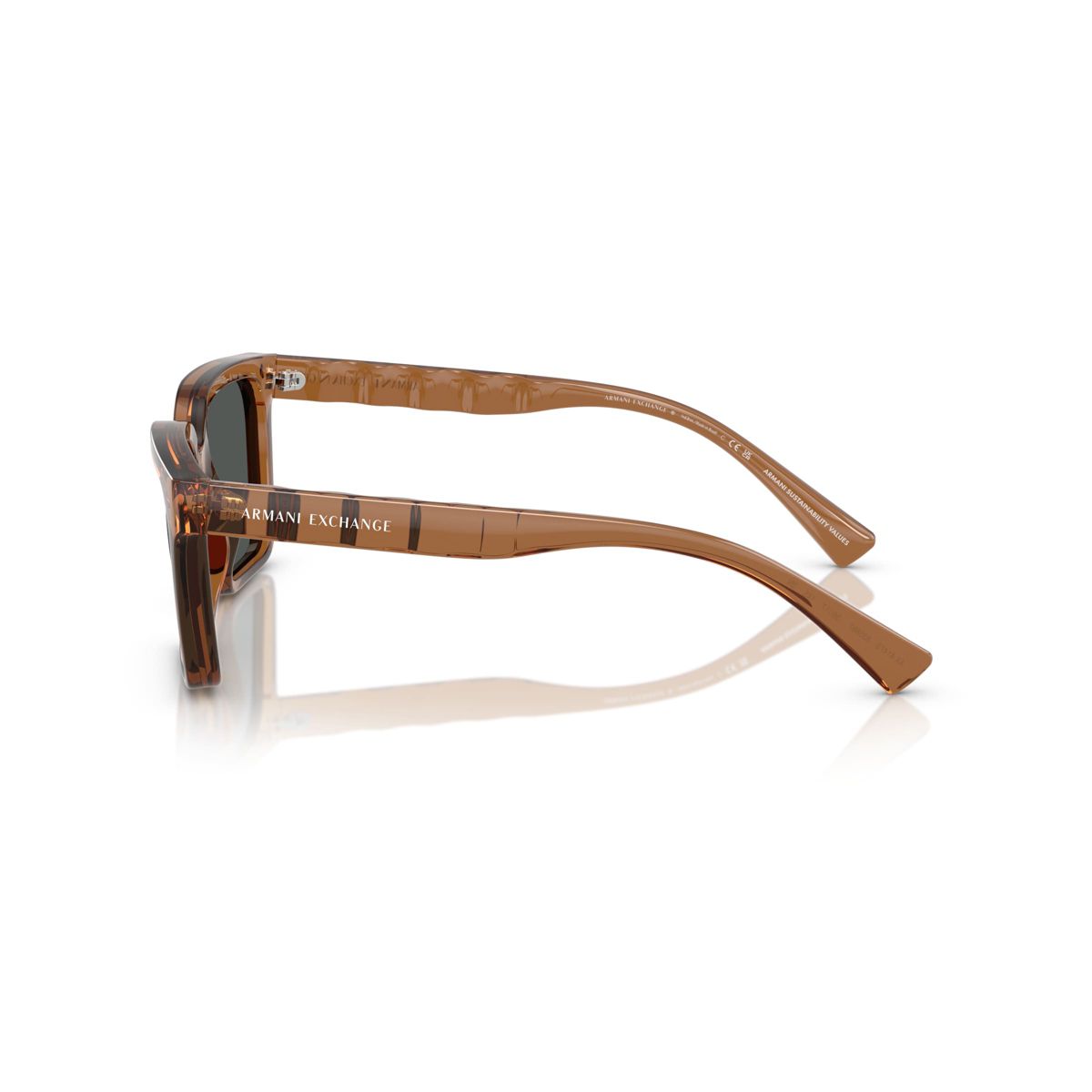 Armani Exchange AX4147S 56mm Male Square Sunglasses - thumbnail 9