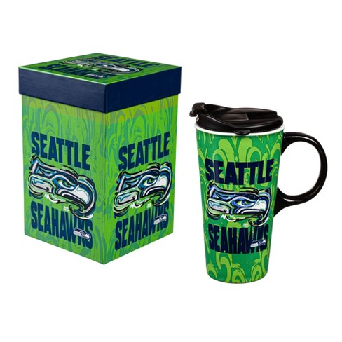 Lids Seattle Seahawks Team Logo 12oz. Slim Can Holder