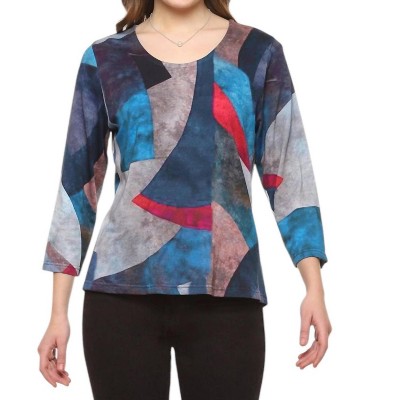 Women's Georgia Top - Parsley & Sage