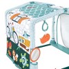 Fisher-Price 3-in-1 Crawl & Play Activity Gym with Mirror, Frog Rattle, Snail Teether, Crinkle Garden Gnome and Watering Can for Newborn to Toddler - 2 of 4