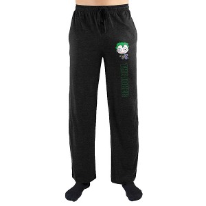 DC Comics The Joker Logo Print Men's Loungewear Lounge Pants - 1 of 2