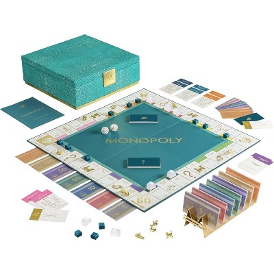 WS Game Company Monopoly Del Mar Shagreen Edition Board Game