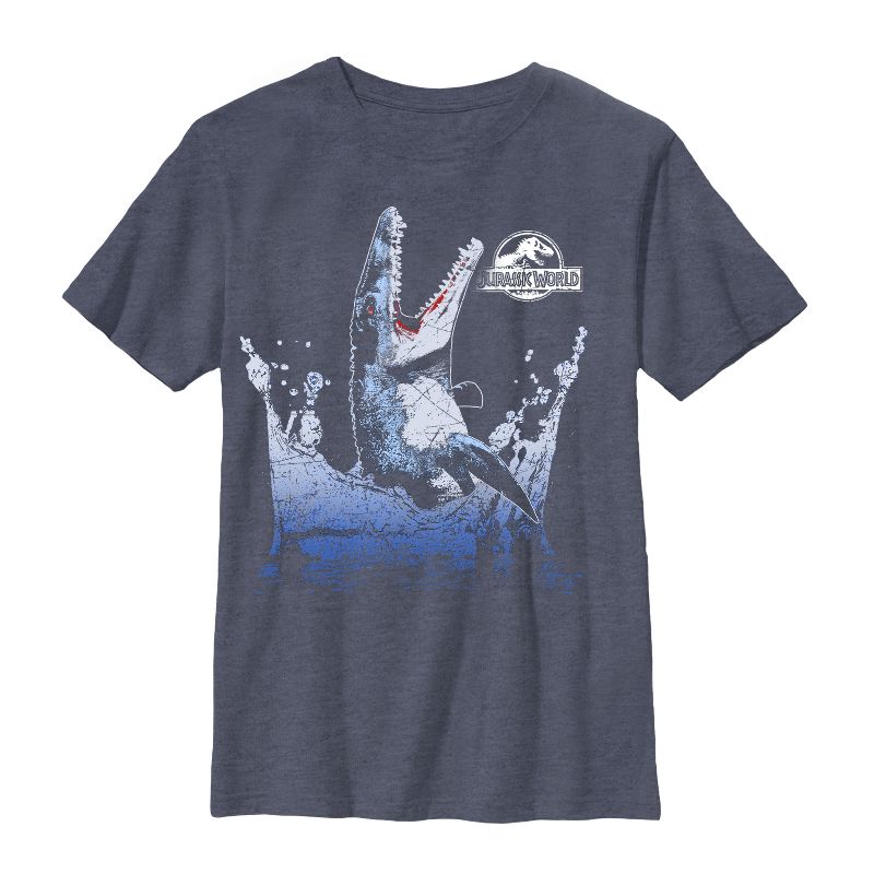 Boy's Jurassic World Mosasaurus Show T-Shirt, 1 of 3