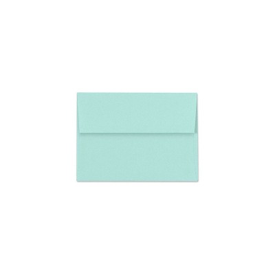 LUX A4 Invitation Envelopes (4 1/4 x 6 1/4) 50/Box Seafoam (LUX-4872-113-50)