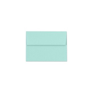 LUX A4 Invitation Envelopes (4 1/4 x 6 1/4) 50/Box Seafoam (LUX-4872-113-50) - 1 of 1