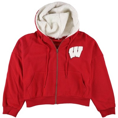 Touch Womens Wisconsin Badgers Hoodie Sweatshirt
