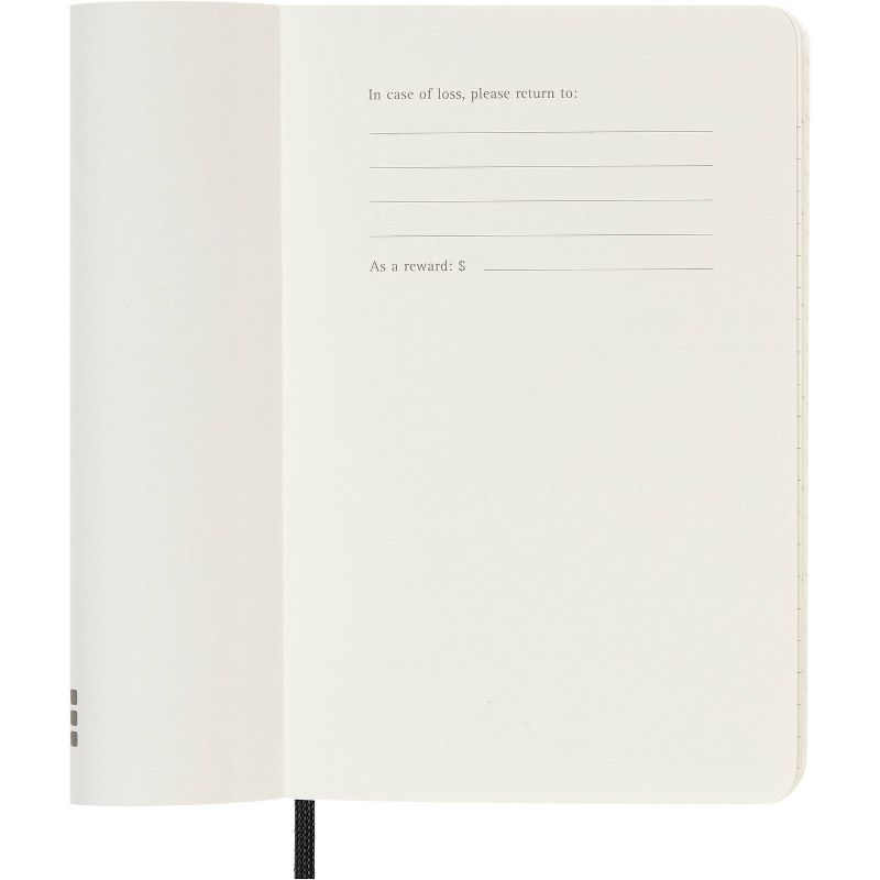 Moleskine 2024-25 Pocket Weekly Planner 5.51&#34;x3.54&#34; Softcover Black, 3 of 8