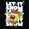 Men's SpongeBob SquarePants Christmas Let It Snow Long Sleeve Shirt - 2 of 4