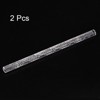 Unique Bargains Acrylic Embossed Non-Stick Round Head Baking Rolling Pins 2 Pcs - 3 of 3