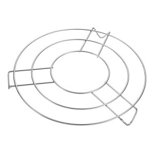 Unique Bargains Stainless Steel Round Cooking Racks for Roasting Baking - 1 of 4