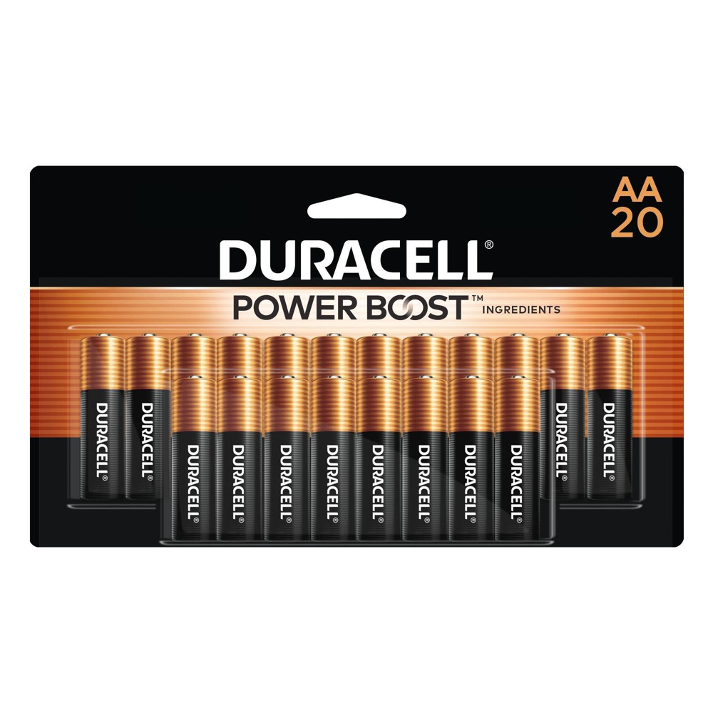 Photos - Battery Duracell Coppertop AA  - 20pk Alkaline Battery 