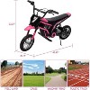 coucheta 24V Electric Dirt Bike for Kids, 350W Electric Off-Road Motorcross with 3-Speed Modes, Maximum Load 135Lbs, for Girls and Boys - 3 of 4