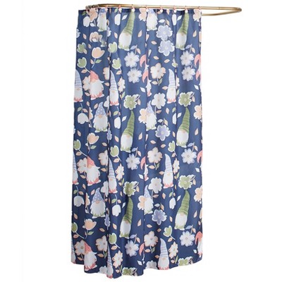 The Lakeside Collection Spring Gnome Bath Collection - Shower Curtain
