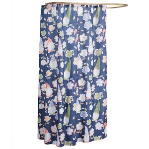 The Lakeside Collection Spring Gnome Bath Collection - Shower Curtain - 1 of 2