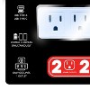 RAYOVAC® Portable Surge Protector Wall Tap with 2 AC Outlets and 2 USB Ports in White - 3 of 4