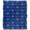 Mcneese State University Logo Pattern Silky 50x60 Blanket, 1 Sided - 2 of 4