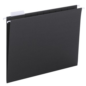 Smead Hanging File Folder with Tab, 1/5-Cut Adjustable Tab, Letter Size, 25 per Box - 1 of 4