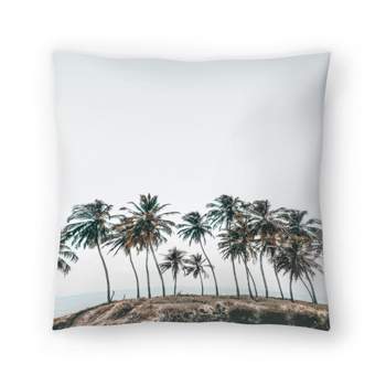 Palm Trees Coastal By Tanya Shumkina Throw Pillow - Americanflat Coastal Landscape