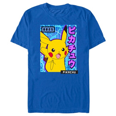 blue pokemon shirt