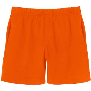 City Threads USA-Made Cotton Boys Soft Above-Knee Side Pocket Shorts, UPF 50+ - 1 of 4