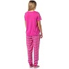 Disney Womens' Alice in Wonderland Cheshire Cat Jogger Sleep Pajama Set Pink - 4 of 4