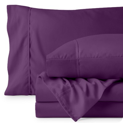 6pc Microfiber Sheet Set with Extra Pillowcases by Bare Home