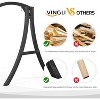 VINGLI Heavy Duty Wooden Swing Frame for Adults Kids, Strong A-Frame Porch Swing Bench Stand for Indoor & Outdoor, Supports Up to 1000 LBS - 2 of 4