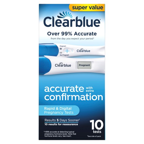 Clearblue Combo Pregnancy Tests - 10ct - image 1 of 4