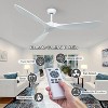 HUMHOLD Wood Ceiling Fan and Remote for Bedroom, Living Room - 4 of 4