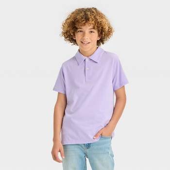 Boys' Short Sleeve Washed Polo Shirt - Cat & Jack™