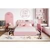 COZONY Upholstered Platform Bed Frame with  Storage Drawers & Bookcase Headboard, Boucle Bed for Kids/Teens, Noise-Free & Easy Assembly - 3 of 4