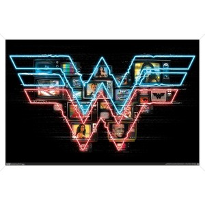 Trends International DC Comics Movie - Wonder Woman 1984 - Logo Framed Wall Poster Prints - 1 of 4