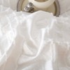 Ruffle Comforter Set – Soft Seersucker Textured Bedding with Elegant Farmhouse Boho Style, Lightweight Quilt 3-Piece, King/Queen Options - 4 of 4