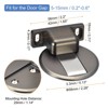 Unique Bargains Zinc Alloy Magnetic Door Stop with Self Adhesive and Screw Mount - 2 of 4