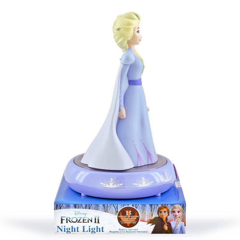 Frozen 2 Elsa LED Nightlight Purple, 6 of 7