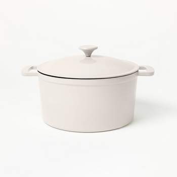 1pc, Enameled Cast Iron Dutch Oven With Lid (5.71''), Small Enamel